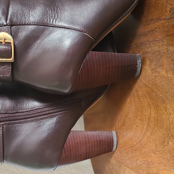 Mark Fisher shayna Brown multi leather boots - Picture 11 of 15